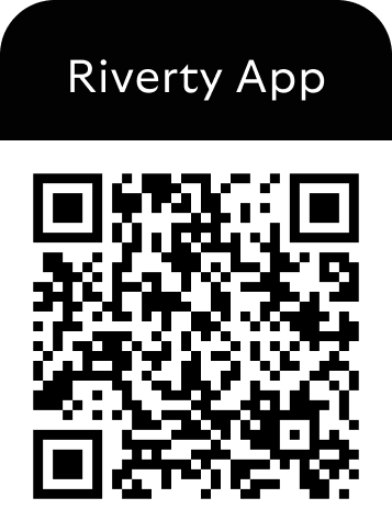 Download the Riverty app QR code