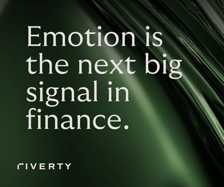 Infographic showing that emotion is the next big signal in finance.